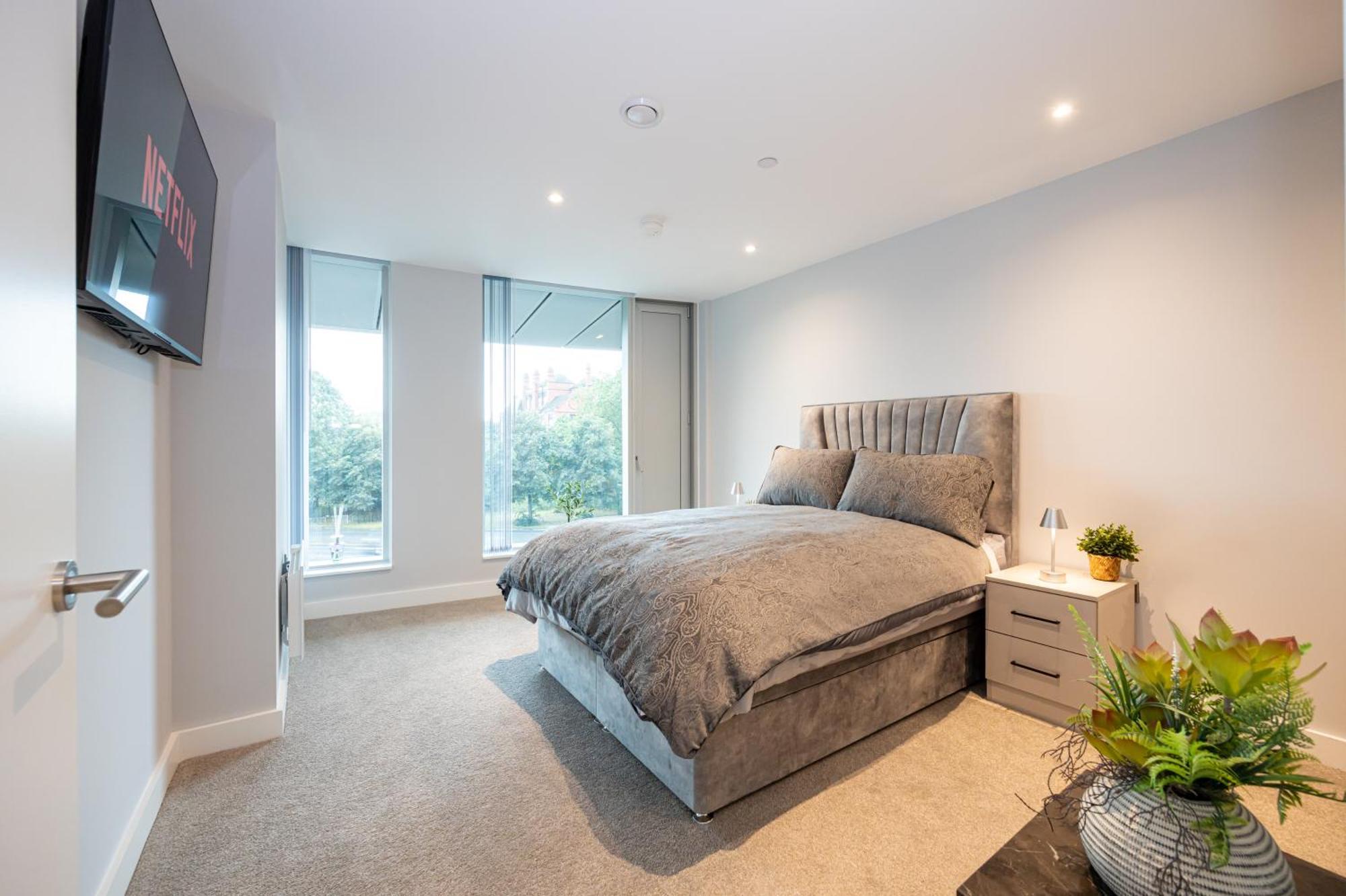 City Centre Luxury Apartment In Deansgate แมนเชสเตอร์ ภายนอก รูปภาพ